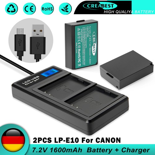 Batteria e10 per canon - batteria,