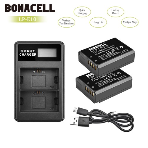 2800mah e10 batteria - 2x,
