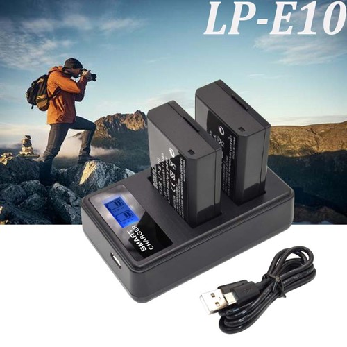 Batteria e10 per - lp-e10,